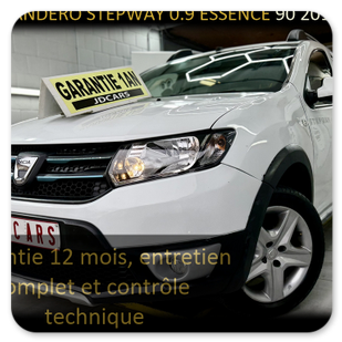 DACIA SANDERO STEPWAY 0.9 ESSENCE GARANTIE 1 AN CTOK 5999€ DACIA SANDERO STEPWAY 0.9 ESSENCE GARANTIE 1 AN CTOK 5999€