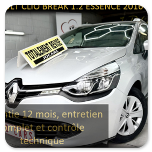 RENAULT CLIO BREAK 1.2 ESSENCE GARANTIE 1 AN CTOK 7499€