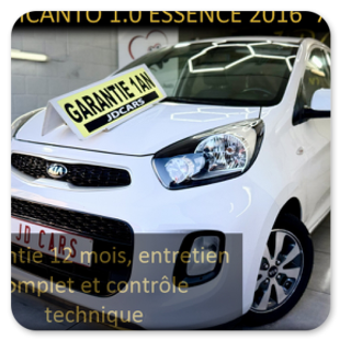 KIA PICANTO 1.0 ESSENCE 54MKM GARANTIE 1 AN CTOK 7999€
