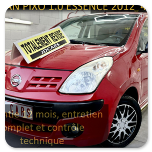 NISSAN PIXO 1.0 ESSENCE 75MKM GARANTIE 1 AN CTOK 4999€