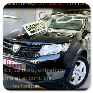 DACIA SANDERO STEPWAY AUTOMATIQUE 0.9 ESSENCE 74MKM GARANTIE 1 AN CTOK 8499€