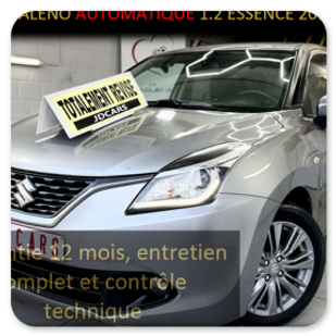 SUZUKI BALENO 1.2 ESSENCE AUTOMATIQUE GARANTIE 1 AN CTOK 8499€