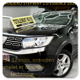 DACIA SANDERO STEPWAY 1.0 ESSENCE 49MKM GARANTIE 1 AN CTOK 8499€