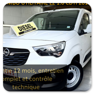 OPEL COMBO CARGO 1.6 CDTI UTILITAIRE L2 GARANTIE 1 AN CTOK 7999€