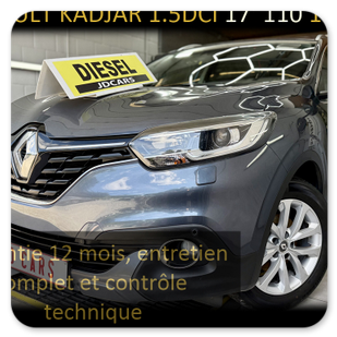 RENAULT KADJAR 1.5 DCI 110 GARANTIE 1 AN CTOK 11499€ RENAULT KADJAR 1.5 DCI 110 GARANTIE 1 AN CTOK 11499€