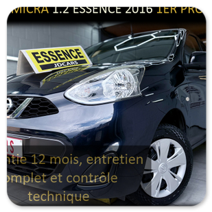 NISSAN MICRA 1.2 ESSENCE GARANTIE 1 AN CTOK 6999€ TTC NISSAN MICRA 1.2 ESSENCE GARANTIE 1 AN CTOK 6999€ TTC