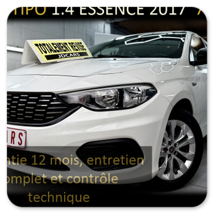 FIAT TIPO 1.4 ESSENCE GARANTIE 1 AN CTOK 7499€
