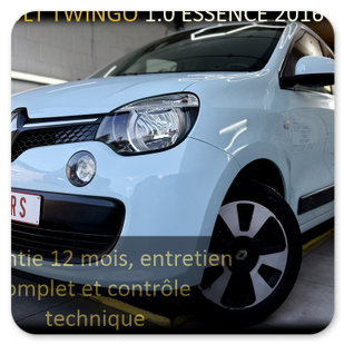 RENAULT TWINGO 1.0 ESSENCE 76MKM GARANTIE 1 AN CTOK 6999€ RENAULT TWINGO 1.0 ESSENCE 76MKM GARANTIE 1 AN CTOK 6999€