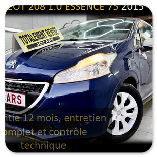 PEUGEOT 208 1.0 ESSENCE GARANTIE 1 AN CTOK 5499€
