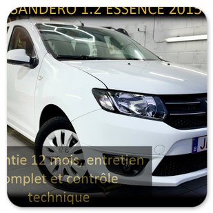 DACIA SANDERO 1.2 ESSENCE GARANTIE 1 AN CTOK 5999€