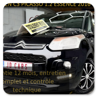 CITROËN C3 PICASSO 1.2 ESSENCE GARANTIE 1 AN CTOK 5999€ 