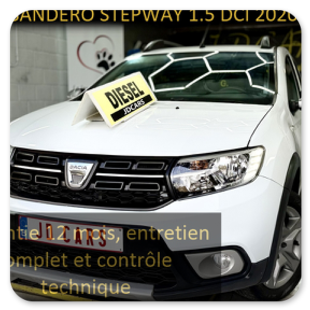 DACIA SANDERO STEPWAY 1.5 DCI GARANTIE 1 AN CTOK 9499€