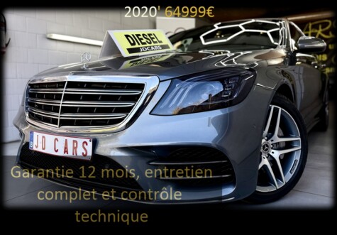 MERCEDES-BENZ S350D AUTOMATIQUE FULL OPTIONS AMG GARANTIE 1 AN CTOK 64999€