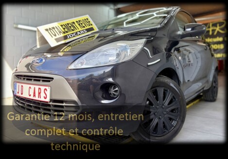 FORD KA 1.2 ESSENCE 85MKM GARANTIE 1 AN CTOK 4999€ TTC