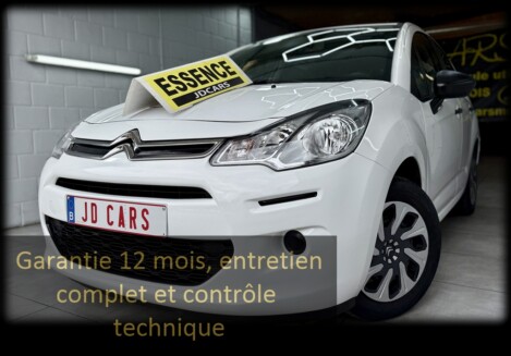 CITROEN C3 1.0 ESSENCE 49MKM GARANTIE 1 AN CTOK 5999€ TTC