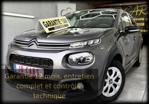 CITROEN C3 1.0 ESSENCE 72MKM GARANTIE 1 AN CTOK 7999€