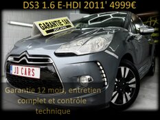 CITROËN DS3 1.6 E-HDI GARANTIE 1 AN CTOK 4999€ TTC