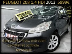 PEUGEOT 208 1.4 HDI GARANTIE 1 AN CTOK 5999€ TTC