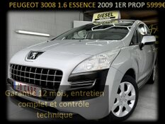 PEUGEOT 3008 1.6 ESSENCE GARANTIE 1 AN CTOK 5999€ TTC PEUGEOT 3008 1.6 ESSENCE GARANTIE 1 AN CTOK 5999€ TTC