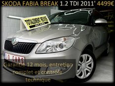 SKODA FABIA BREAK 1.2 TDI GARANTIE 1 AN CTOK 4499€