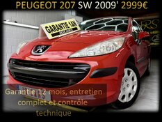 PEUGEOT 207 SW 1.4 ESSENCE GARANTIE 1 AN CTOK 2999€