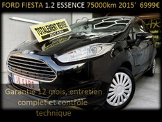FORD FIESTA 1.2 ESSENCE 75MKM GARANTIE 1 AN CTOK 6999€