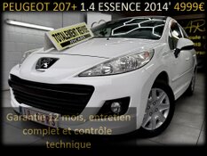 PEUGEOT 207+ 1.4 ESSENCE GARANTIE 1 AN CTOK 4999€