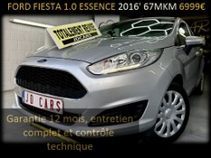 FORD FIESTA 1.0 ESSENCE 67MKM GARANTIE 1 AN CTOK 6999€