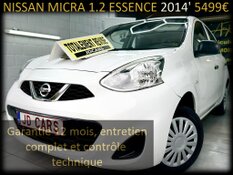 NISSAN MICRA 1.2 ESSENCE GARANTIE 1 AN CTOK 5499€