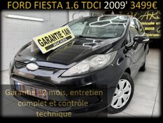 FORD FIESTA 1.6 TDCI ECONETIC GARANTIE 1 AN CTOK 3499€