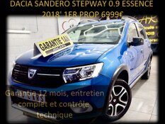 DACIA SANDERO STEPWAY 0.9 ESSENCE  GARANTIE 1 AN CTOK 6999€