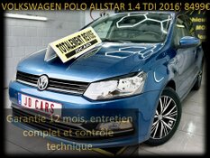 VOLKSWAGEN POLO ALLSTAR 1.4 TDI 90 GARANTIE 1 AN CTOK 8499€