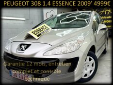 PEUGEOT 308 1.4 ESSENCE GARANTIE 1 AN CTOK 4999€