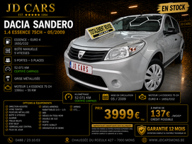 DACIA SANDERO 1.4 ESSENCE GARANTIE 1 AN CTOK 3999€