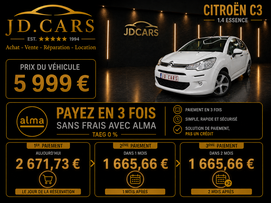 CITROËN C3 1.0 ESSENCE GARANTIE 1 AN CTOK 5999€