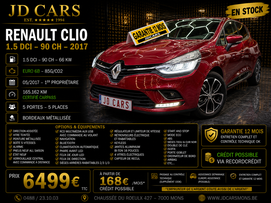 RENAULT CLIO 1.5 DCI GARANTIE 1 AN CTOK 6499€