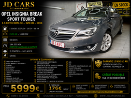 OPEL INSIGNIA SPORT TOURER SW 1.6 CDTI GARANTIE 1 AN CTOK 5999€