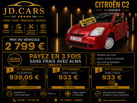 CITROËN C2 1.1 ESSENCE GARANTIE 1 AN CTOK 2799€