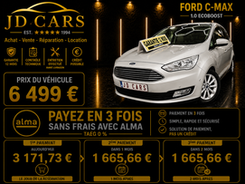 FORD GRAND C-MAX 1.0 ESSENCE GARANTIE 1 AN CTOK 6499€